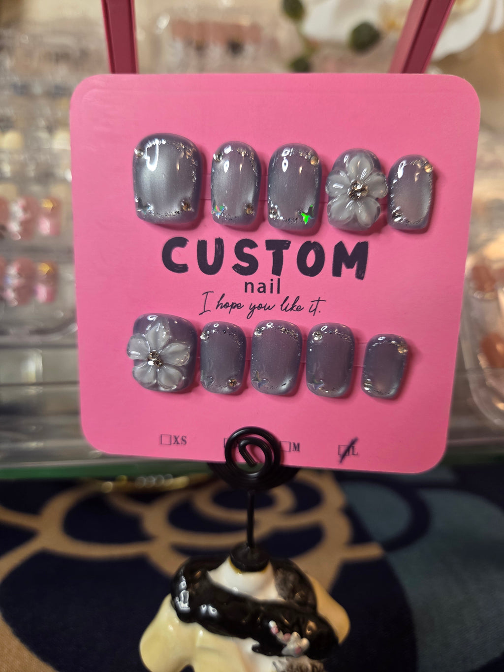 Silver Cat Eye